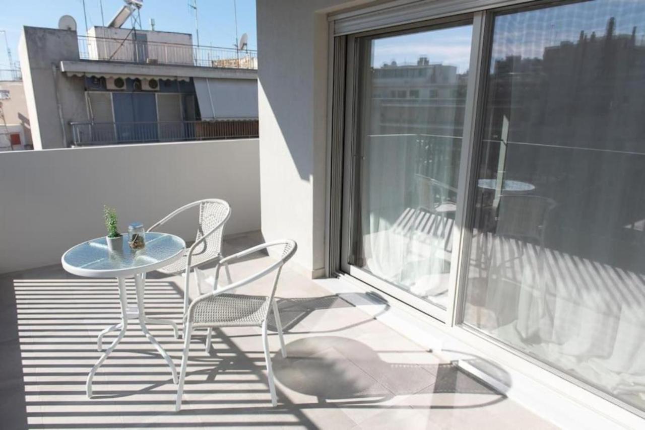 Bright Apartment In The New Building Athens Luaran gambar